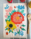 Bee Garden Kitchen Towel