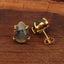 Labradorite Teardrop Studs