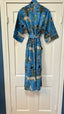 Blue Jungle Print Robe