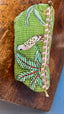 Medium Green Safari Print Cosmetic Bag