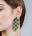 Malachite Raindrop Earrings