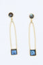 Labradorite Hairpin Earrings