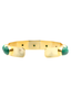 The 9 Stone Marfa Cuff in Malachite