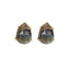 Labradorite Teardrop Studs